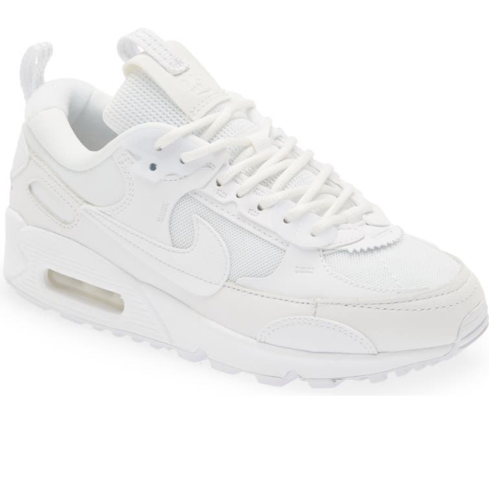 NWT * Nike White on White Air Max 90 Futura Size 7.5
